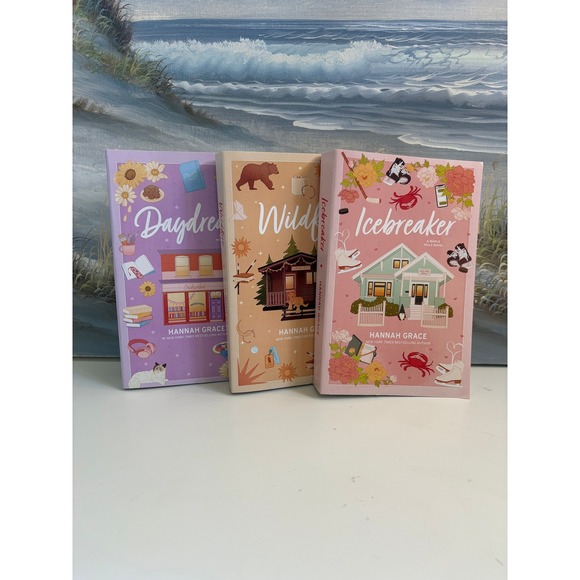 Hannah Grace Other - SIGNED Icebreaker, Wildfire & Daydream MAPLE HILLS by Hannah Grace PROBABLY SMUT